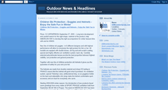 Desktop Screenshot of outdoorheadlines.blogspot.com