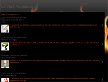 Tablet Screenshot of lavidaadolescente5a.blogspot.com