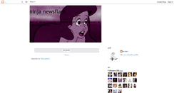Desktop Screenshot of ninjanewsflash.blogspot.com
