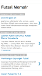 Mobile Screenshot of futsal-exp.blogspot.com