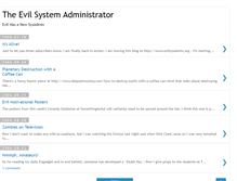 Tablet Screenshot of evilsysadmin.blogspot.com