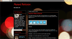 Desktop Screenshot of mustardrevolution.blogspot.com