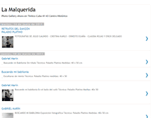 Tablet Screenshot of colectivolamalquerida.blogspot.com