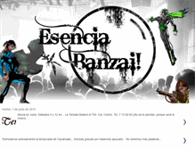 Tablet Screenshot of esenciabanzai.blogspot.com