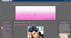 Desktop Screenshot of inaword-fab.blogspot.com