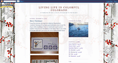 Desktop Screenshot of livinglifeincolorfulcolorado.blogspot.com
