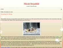 Tablet Screenshot of miqdam-fikrahmujaddid.blogspot.com