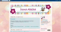 Desktop Screenshot of donaabelhaartesanatos.blogspot.com