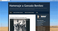 Desktop Screenshot of gonzalobenitez.blogspot.com