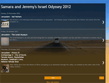 Tablet Screenshot of israelodyssey2012.blogspot.com