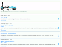 Tablet Screenshot of desiwriterslounge.blogspot.com