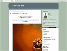 Tablet Screenshot of leblogdehedi.blogspot.com