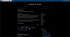 Desktop Screenshot of karangurani.blogspot.com