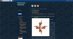 Desktop Screenshot of hombreysociedadhumana.blogspot.com