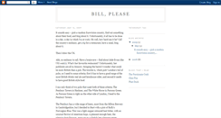 Desktop Screenshot of bill-please.blogspot.com