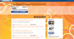 Desktop Screenshot of liveentertainmentonline.blogspot.com