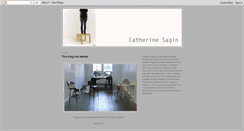 Desktop Screenshot of catherinesagin.blogspot.com