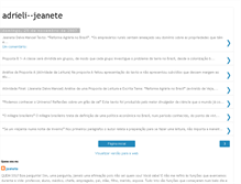 Tablet Screenshot of adrieli-jeanete.blogspot.com