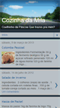 Mobile Screenshot of cozinhadamila.blogspot.com