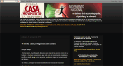 Desktop Screenshot of casadelmovimientolareforma.blogspot.com