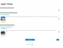 Tablet Screenshot of jayavisionvideos.blogspot.com