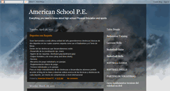 Desktop Screenshot of americanschoolpe.blogspot.com