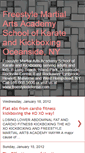 Mobile Screenshot of freestylemartialartskaratekickboxing.blogspot.com