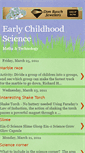 Mobile Screenshot of earlychildhoodscience.blogspot.com