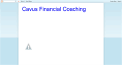 Desktop Screenshot of cavuscoaching.blogspot.com