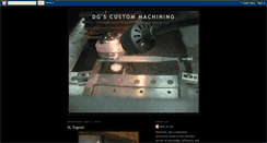 Desktop Screenshot of dgcustommachining.blogspot.com