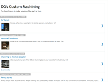 Tablet Screenshot of dgcustommachining.blogspot.com