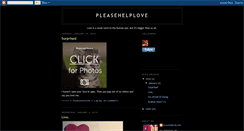 Desktop Screenshot of pleasehelplove.blogspot.com