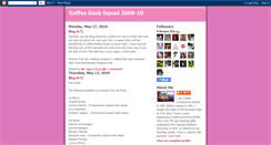 Desktop Screenshot of coffeegeeksquad2010.blogspot.com