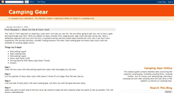 Desktop Screenshot of camping-gear-online.blogspot.com
