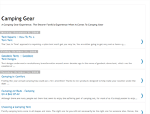 Tablet Screenshot of camping-gear-online.blogspot.com