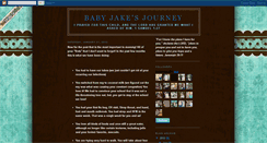 Desktop Screenshot of journey4jake.blogspot.com