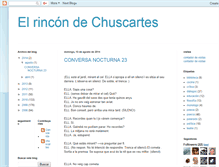 Tablet Screenshot of chuscartes.blogspot.com