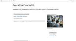 Desktop Screenshot of executivofinanceiro.blogspot.com