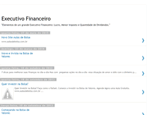 Tablet Screenshot of executivofinanceiro.blogspot.com