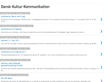 Tablet Screenshot of dansk-kultur-kommunikation.blogspot.com