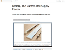 Tablet Screenshot of curtainrods-basicq.blogspot.com