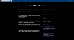 Desktop Screenshot of mouldyapple.blogspot.com