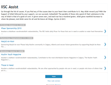 Tablet Screenshot of iiscassist.blogspot.com