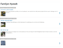 Tablet Screenshot of familjen-nystedt.blogspot.com