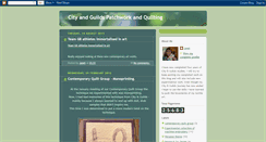 Desktop Screenshot of cityandguildspatchworkandquilting.blogspot.com