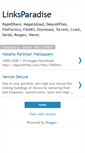 Mobile Screenshot of linksparadise.blogspot.com