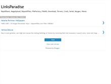 Tablet Screenshot of linksparadise.blogspot.com