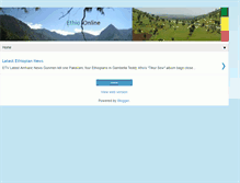 Tablet Screenshot of ethioonline.blogspot.com