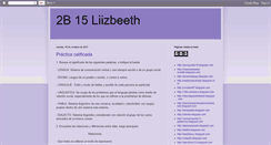 Desktop Screenshot of liizzbeeth.blogspot.com