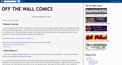 Desktop Screenshot of offthewall-comics.blogspot.com
